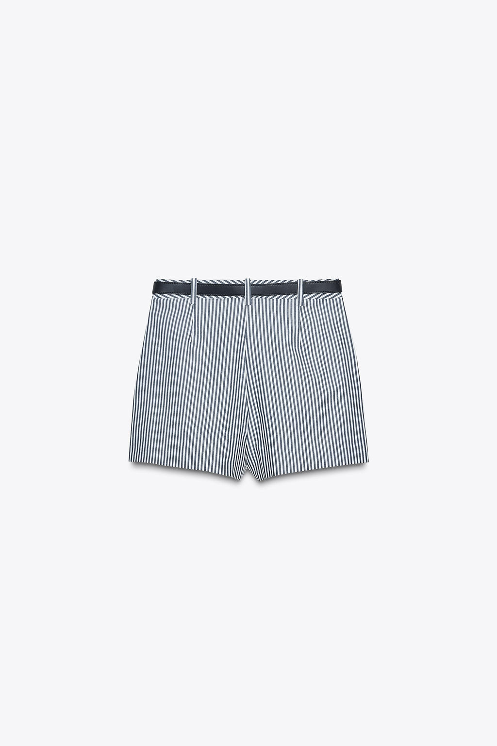 STRIPED CULOTTES WITH BELT - Zara фото 6