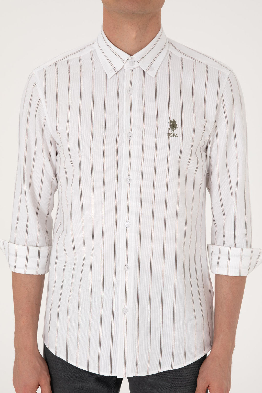 Erkek Vizon Uzun Kollu G_mlek Sepette S_rpriz _ndirim - U.s. polo assn фото 6