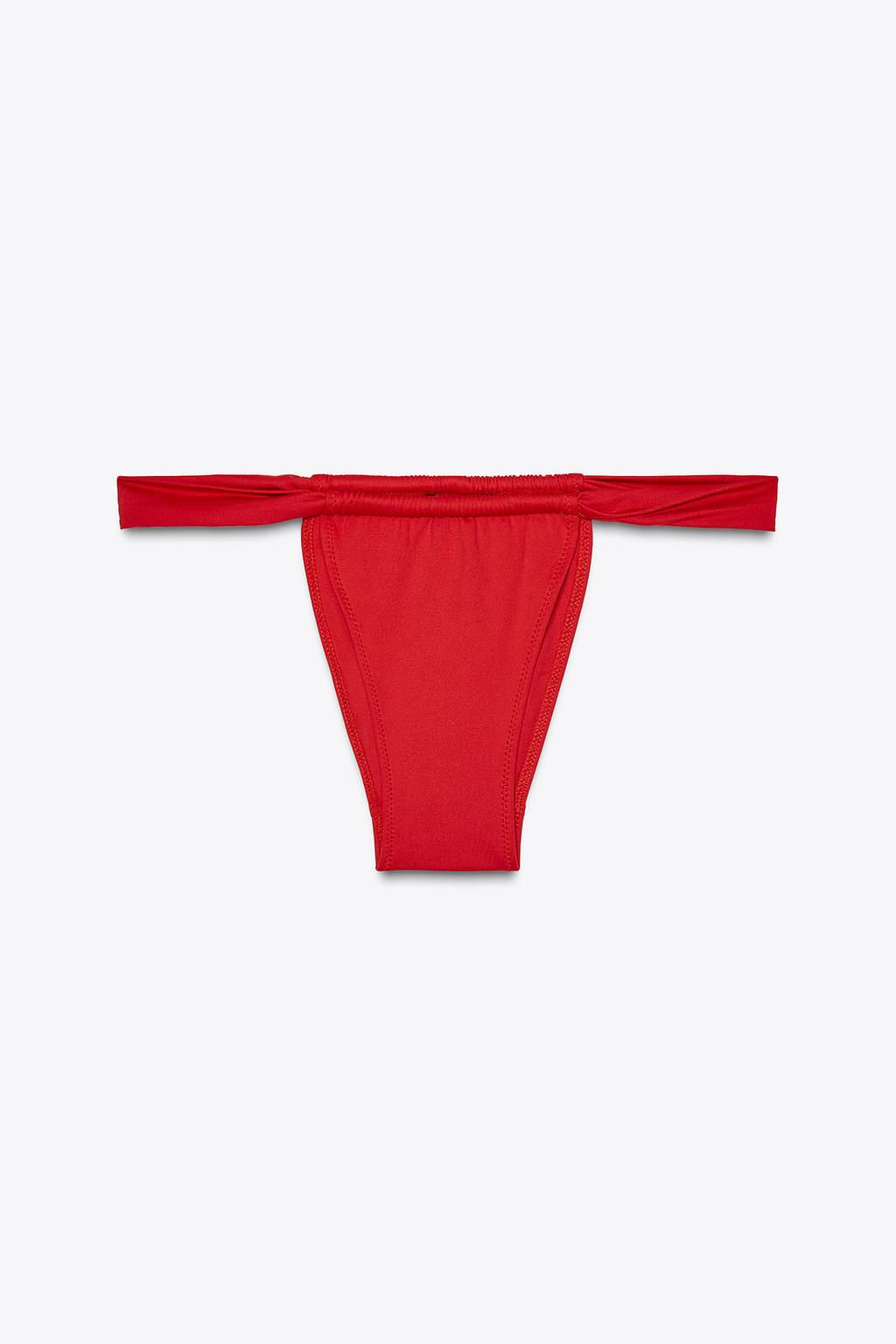 CURTAIN STRING BIKINI BOTTOMS - Zara фото 5