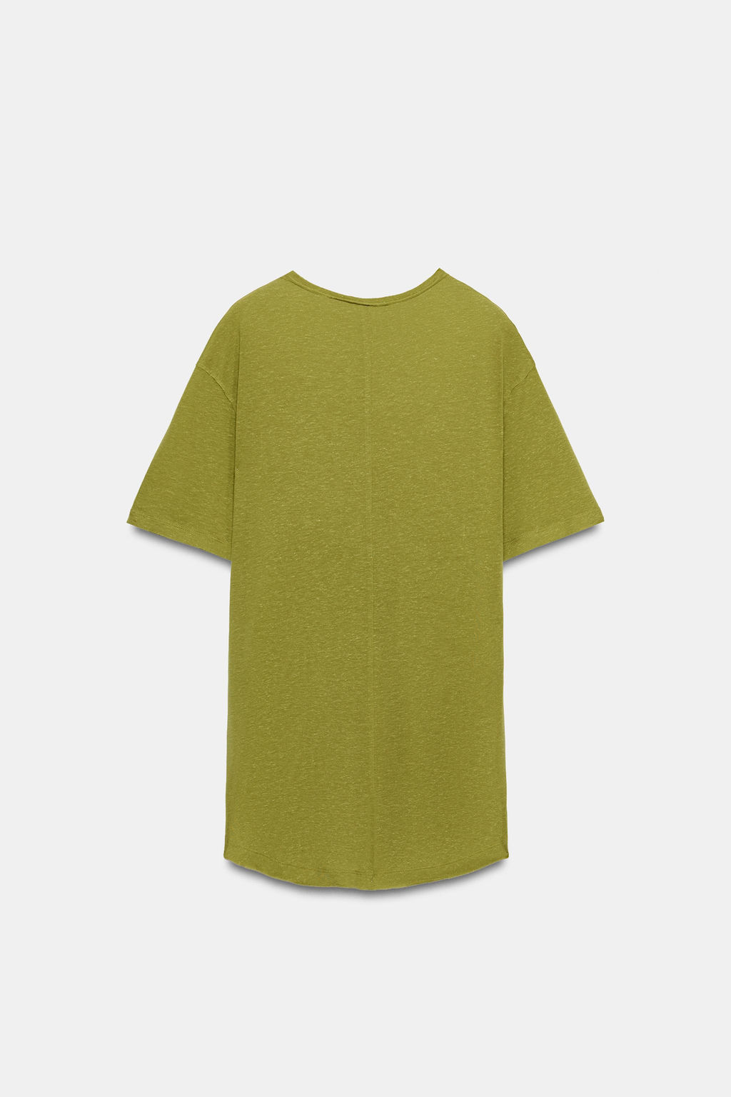 CAMISETA OVERSIZE FLUIDA / Lima fl?or
