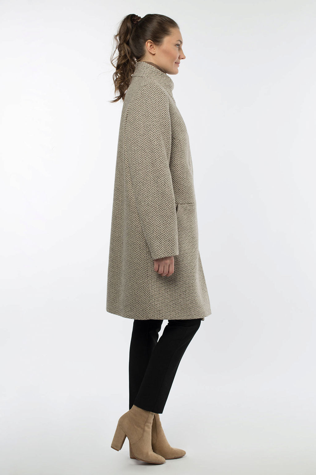 01-08589 Пальто женское демисезонное