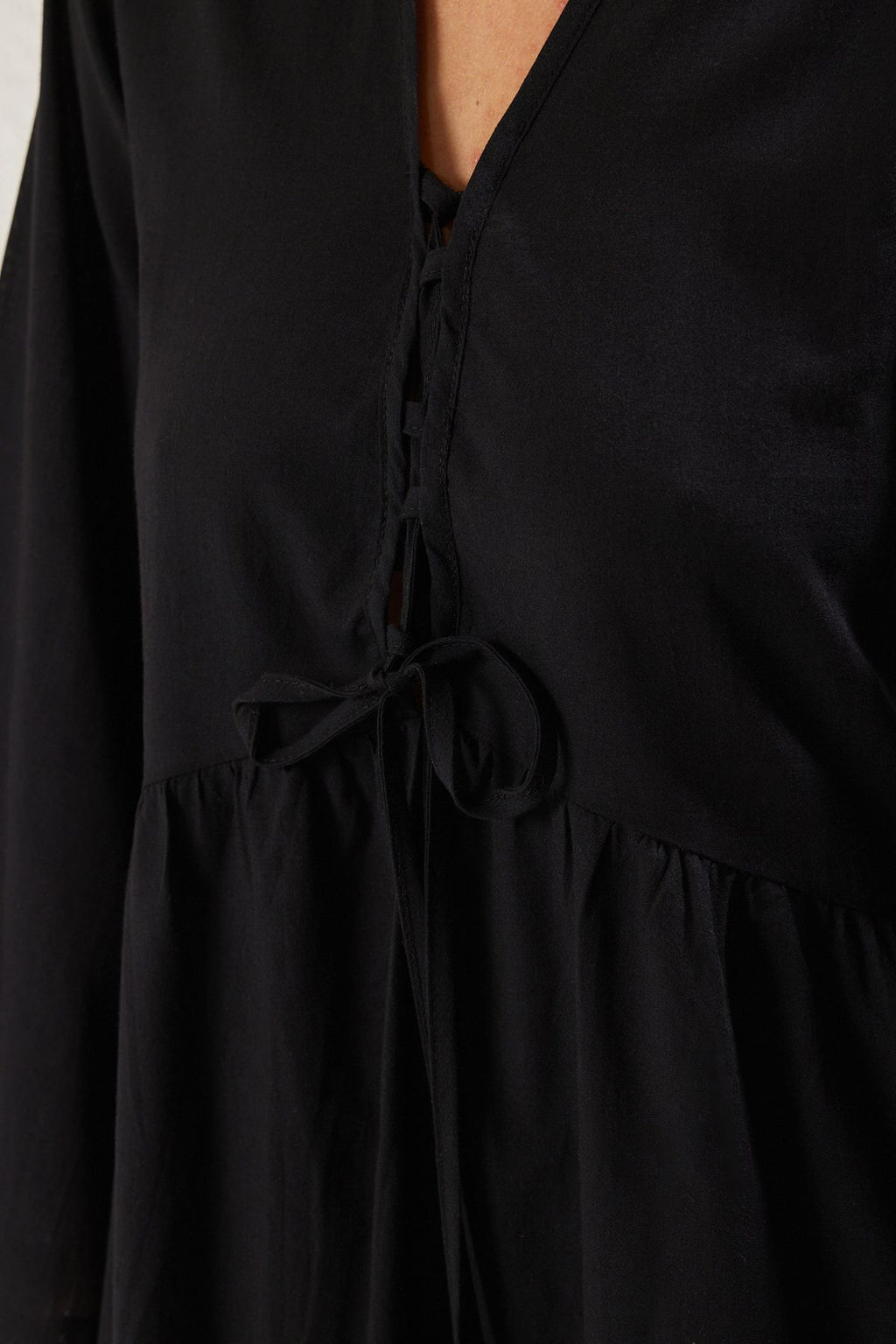 K?rm?z? Dokuma Buzgulu %100 Pamuk Maxi Plaj Elbise TBESS25EL00015 - Trendyolmilla фото 13