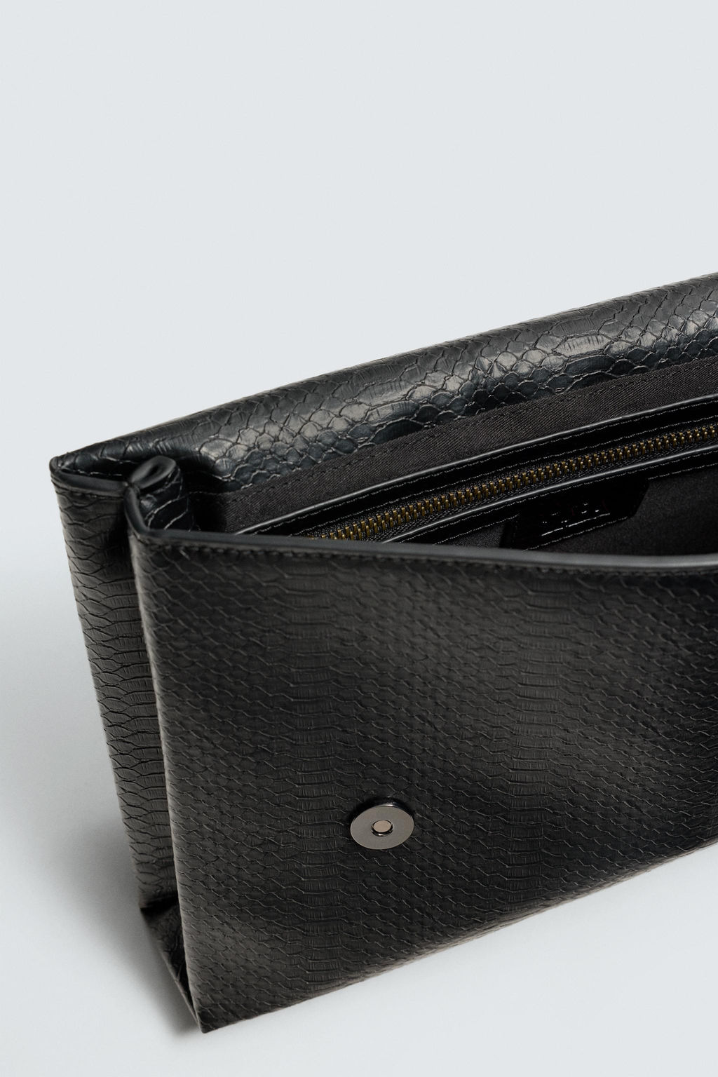 TEXTURED CLUTCH BAG - Zara фото 8