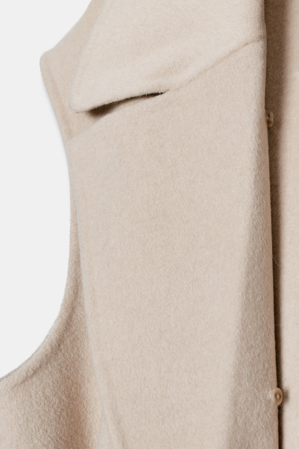 ZW COLLECTION FAUX FUR COLLAR WAISTCOAT - Zara фото 11