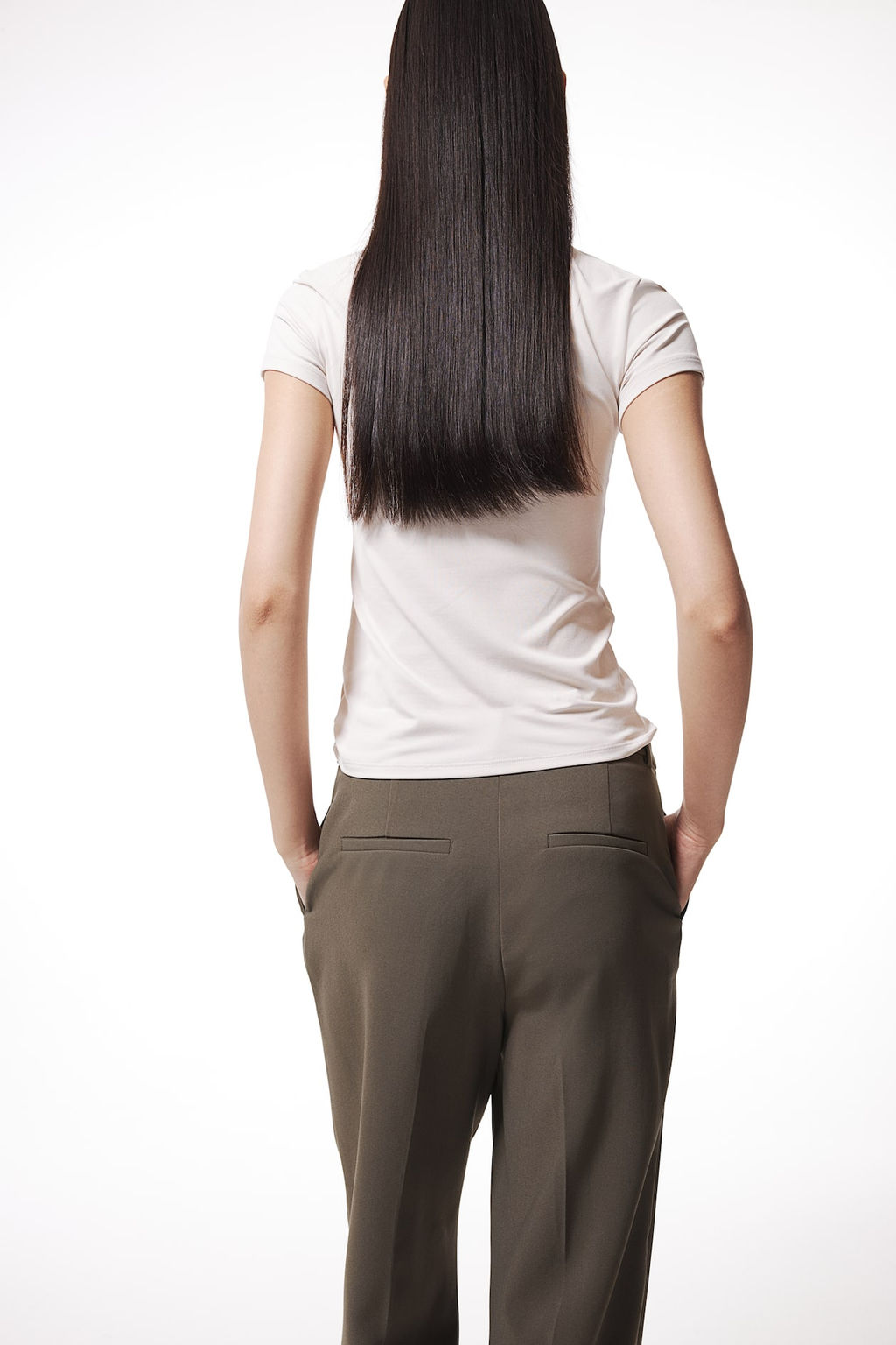 Pantalon sastre con perneras pitillo - H&m фото 4