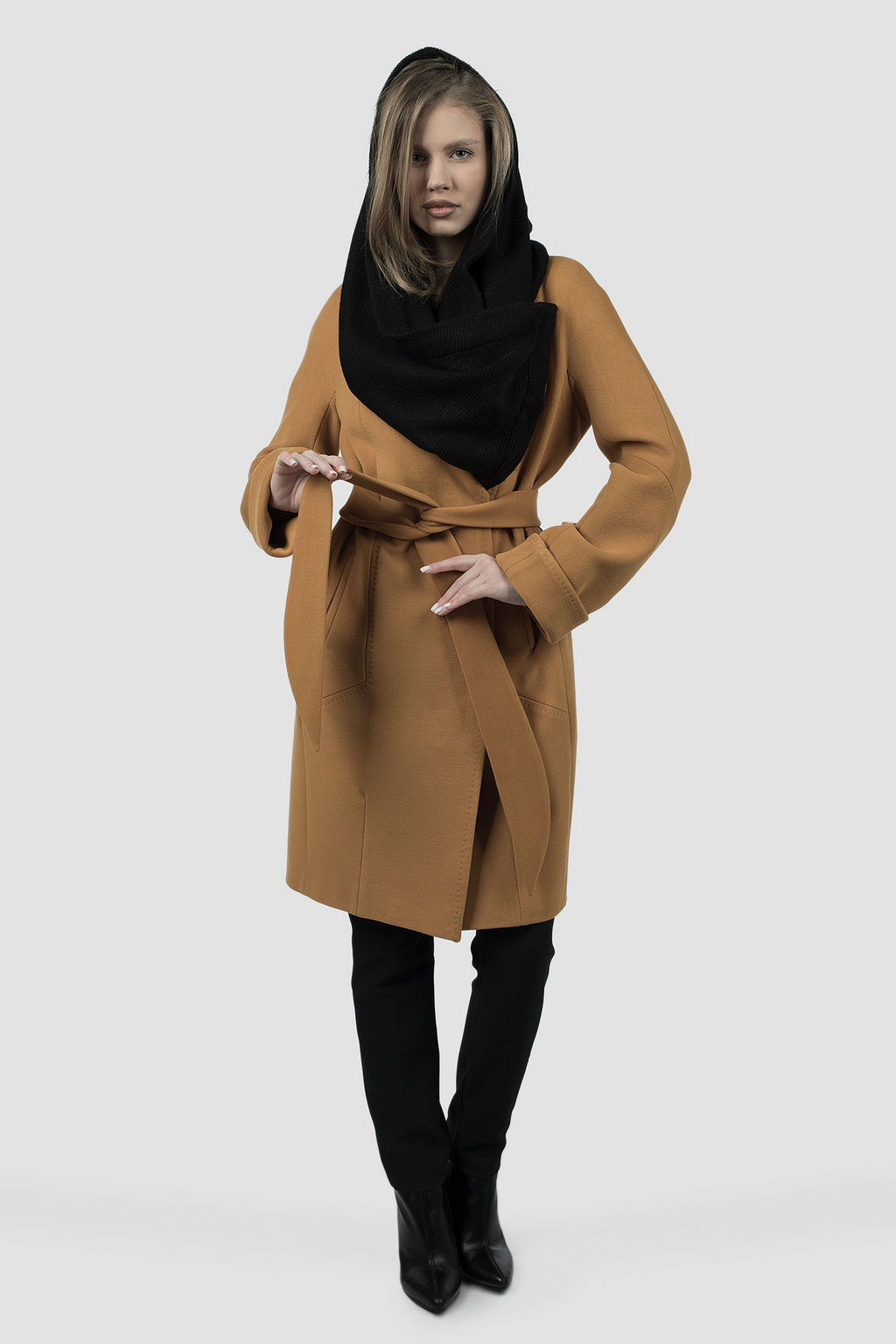 13-1082 Пальто женское демисезонное