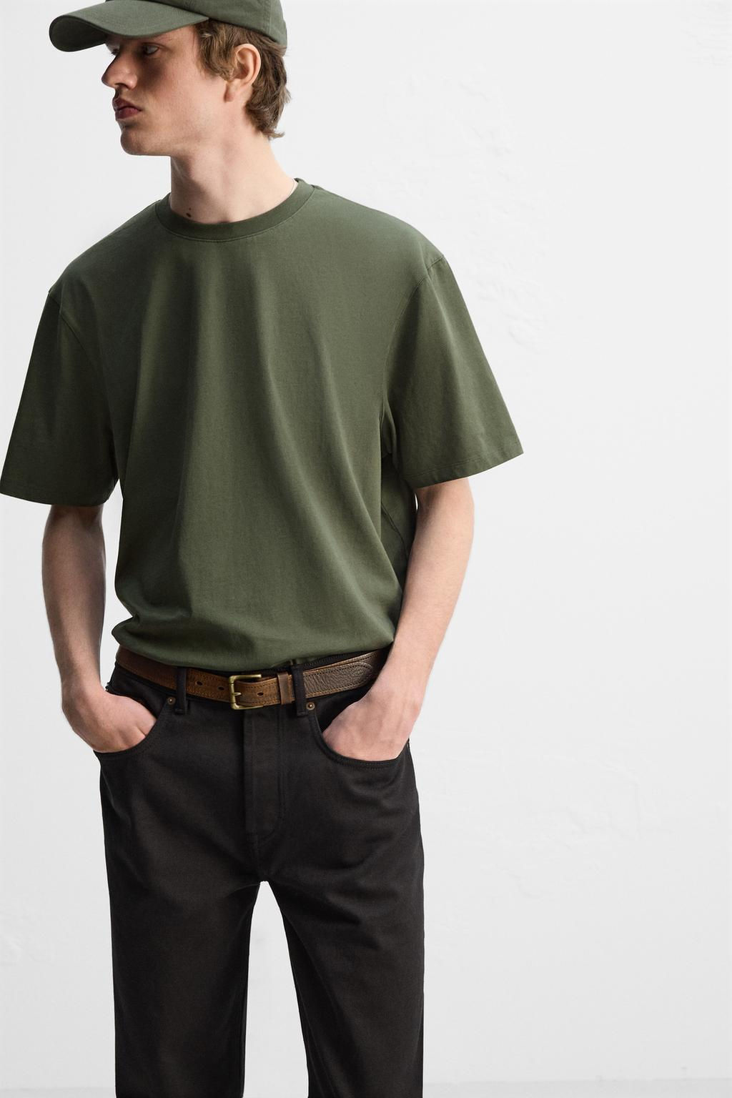 MEDIUM WEIGHT T-SHIRT - Zara фото 6