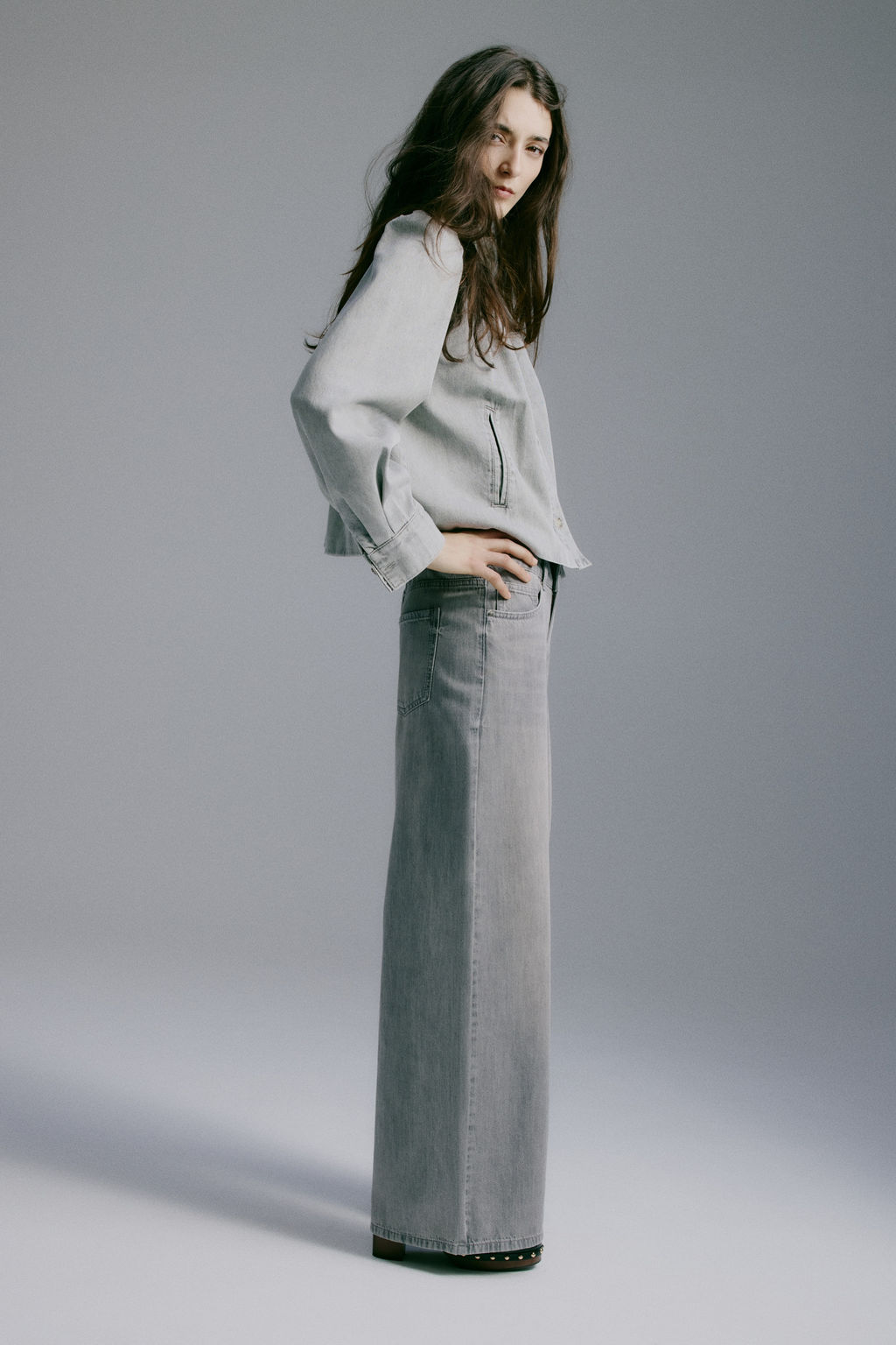 Wide Regular Waist Jeans - H&m фото 6