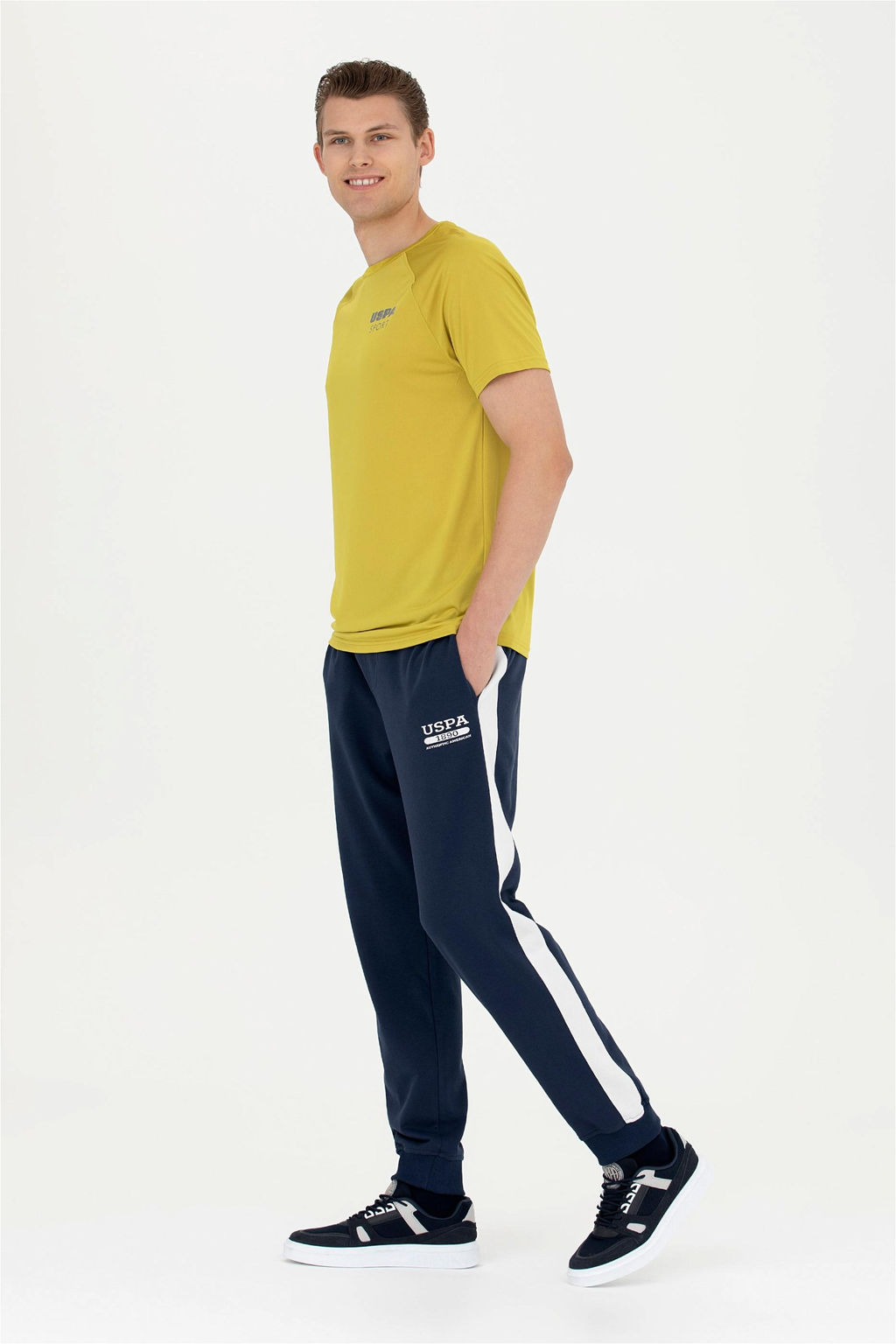 U. S. Polo Assn / Мужские темно-синие спортивные штаны - U.s. polo assn фото 3