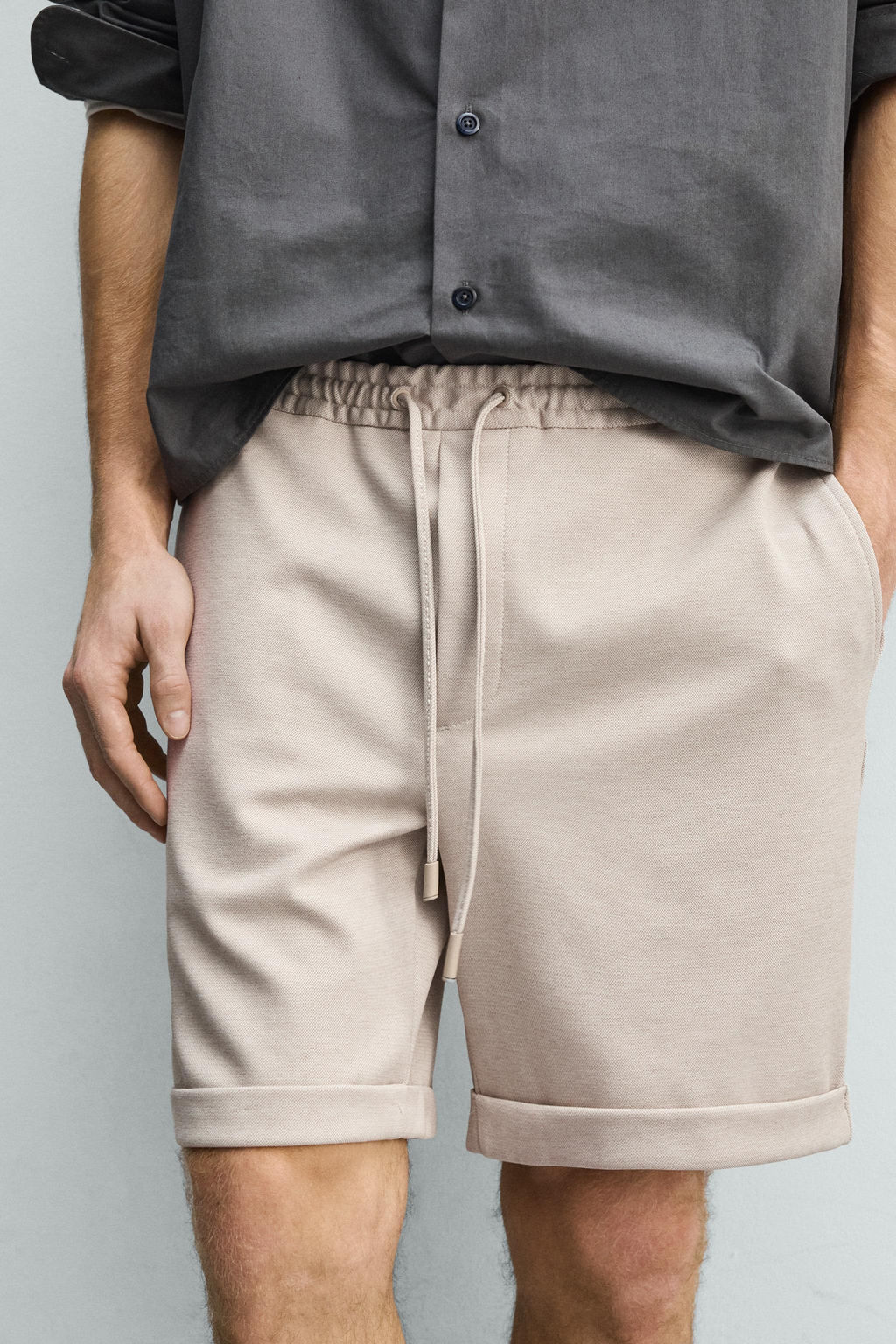 BERMUDA REGULAR FIT CONFORT / Tostado claro - Zara фото 5