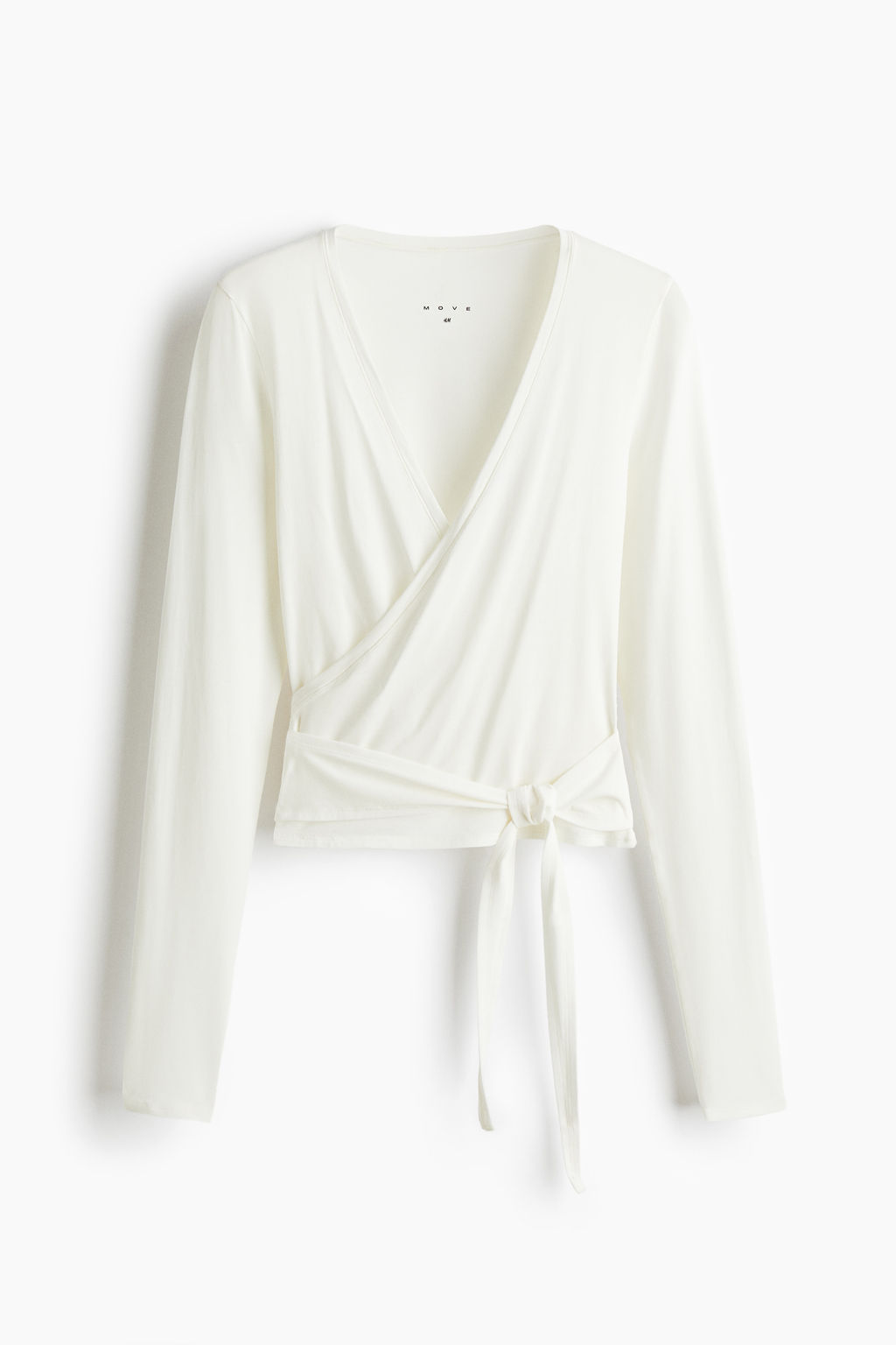 Top de deporte cruzado en modal - H&m фото 2