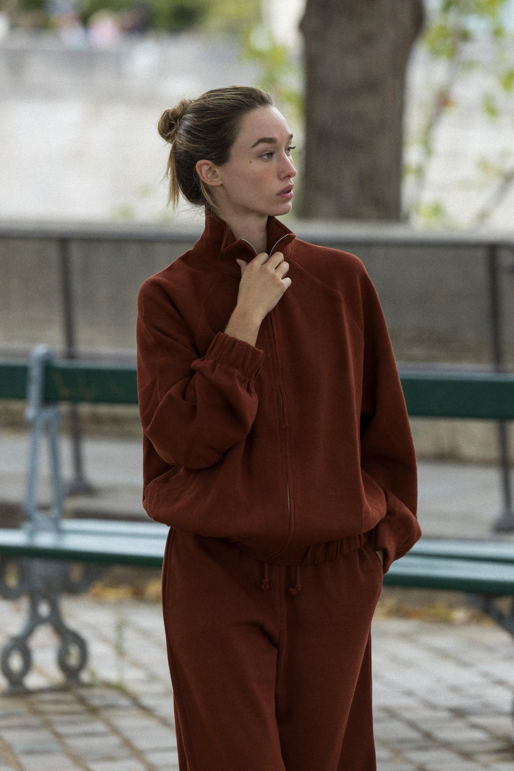 SOFT STRAIGHT-LEG TROUSERS