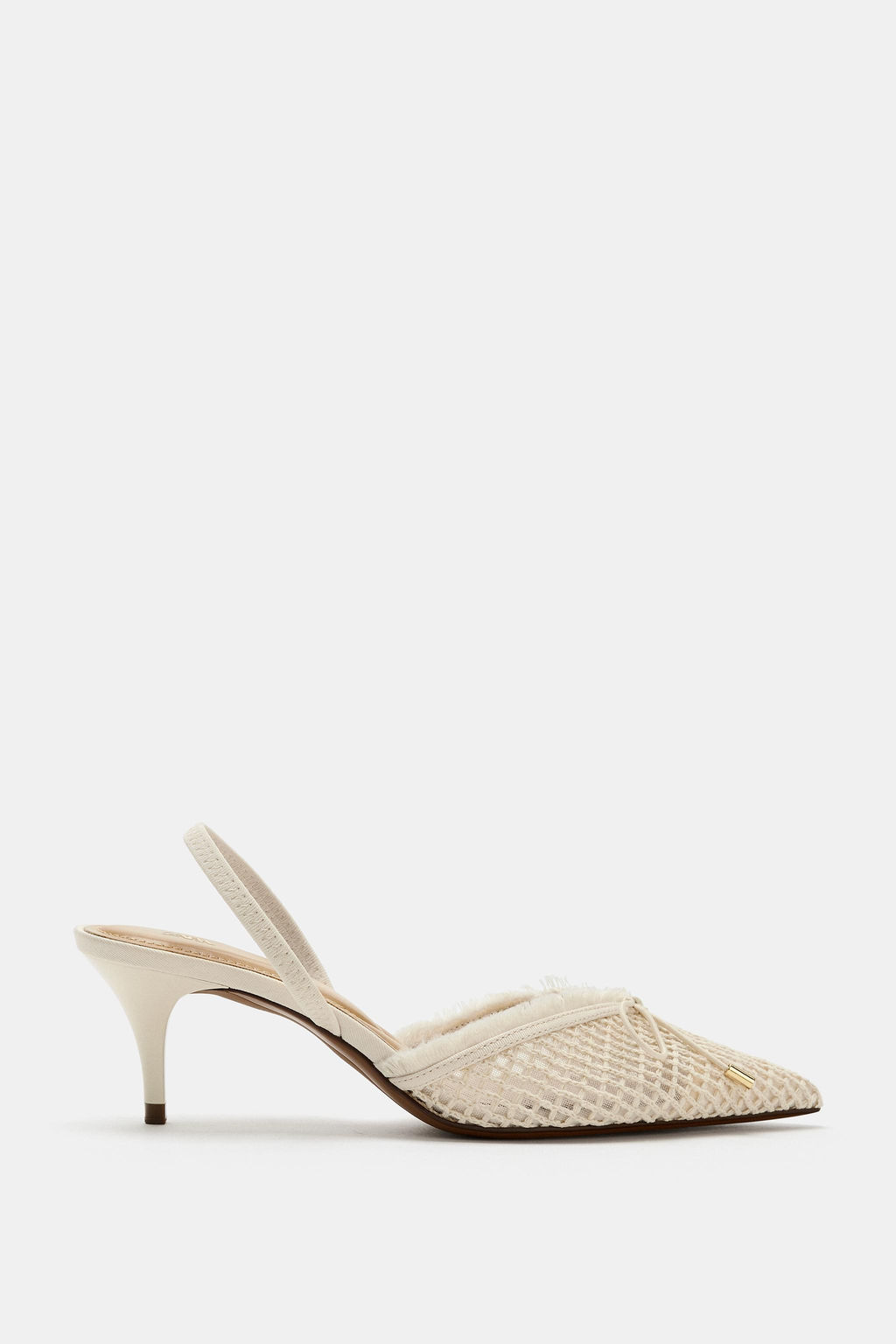 ZAPATO DESTALONADO LAZO / Blanco - Zara фото 3