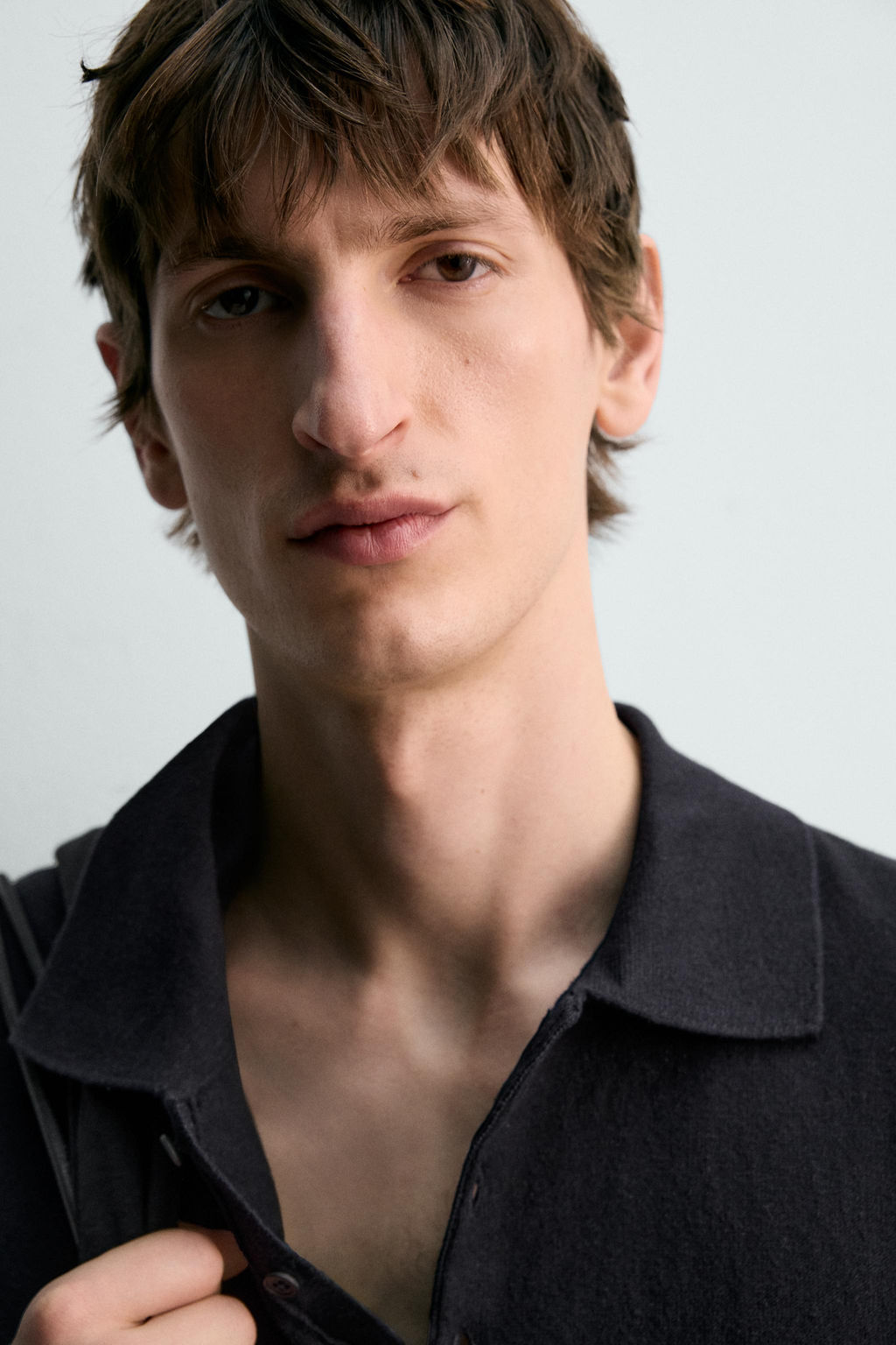 POLO PUNTO ALGOD?N - LINO LIMITED EDITION / Marino - Zara фото 6