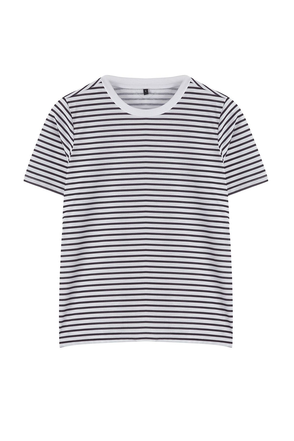 TRENDYOLMILLA K?rm?z? Cizgili Basic Orme T-Shirt TWOSS21TS0904  фото 18