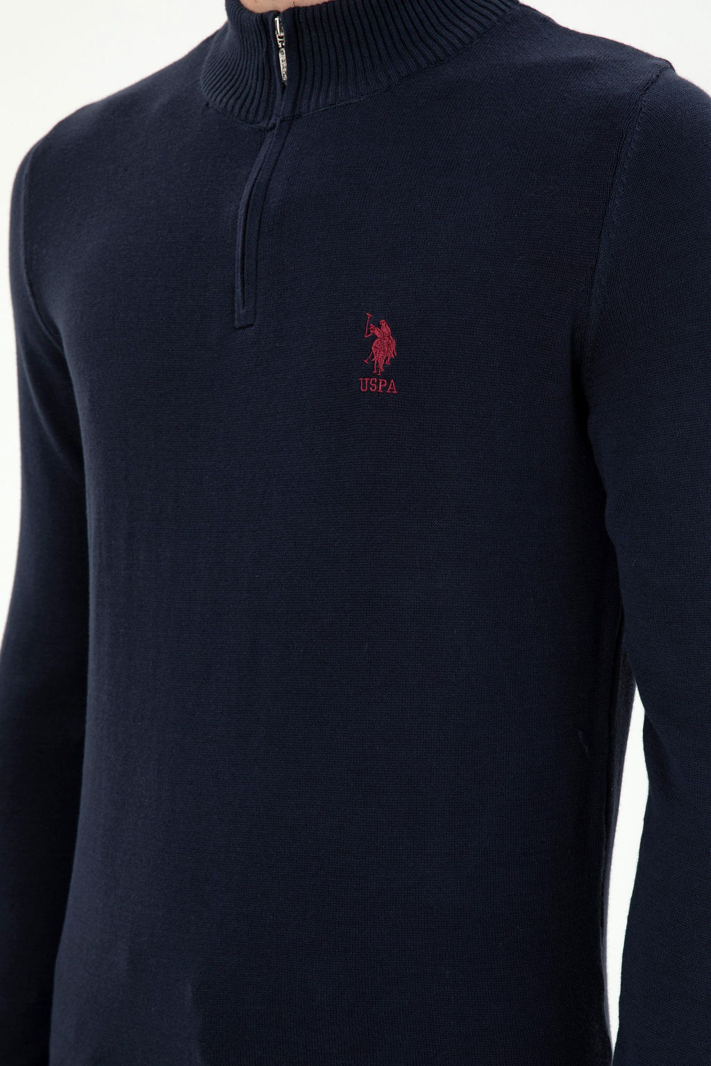 Мужской темно-синий свитер Неожиданная скидка в корзине - U.s. polo assn фото 7