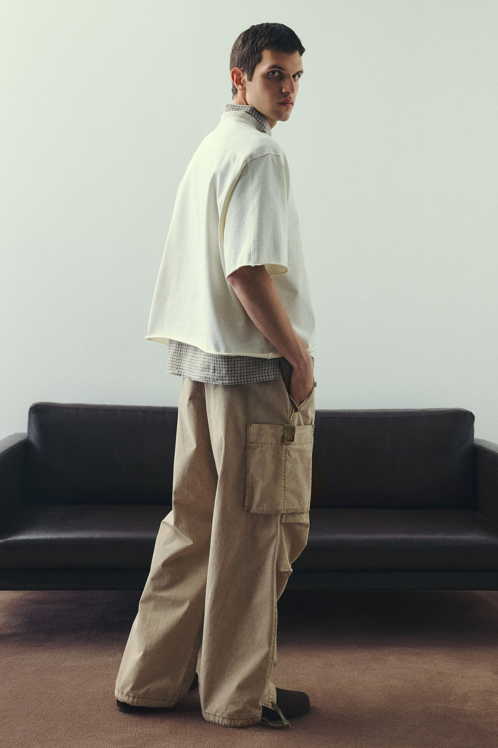 Pantal?n parachute Loose Fit - H&m фото 8