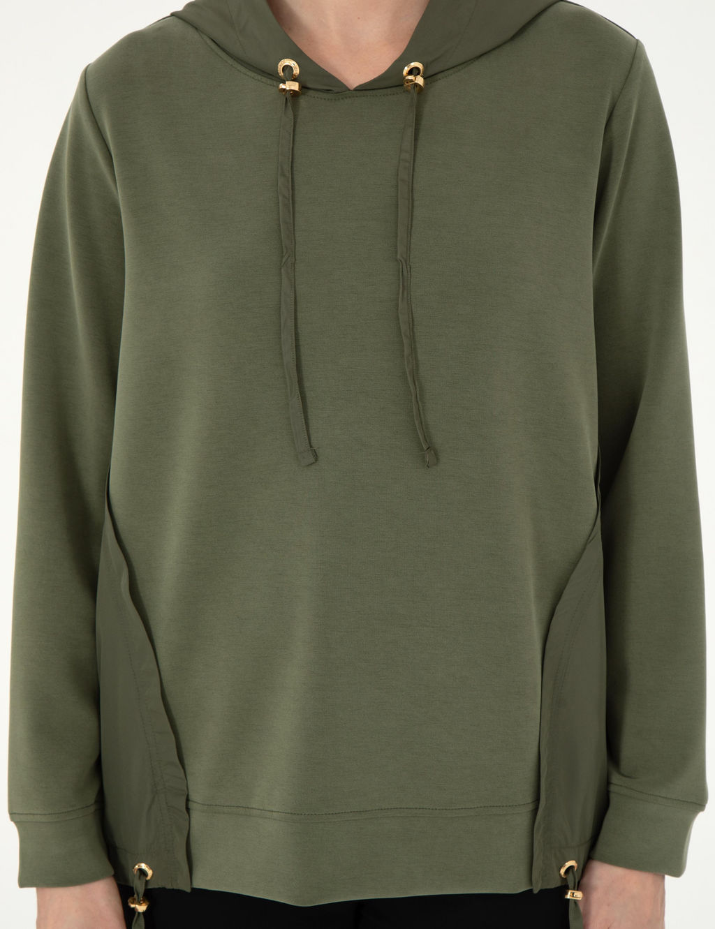 Haki Comfort Fit Modal Kuma_ Sweatshirt - Pierre cardin фото 6