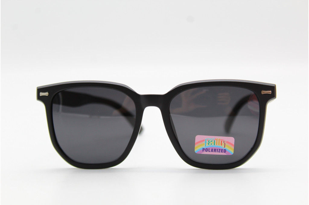 Солнцезащитные очки Feillis Polarized (детские) 66637 47-16-135 черн.матовые