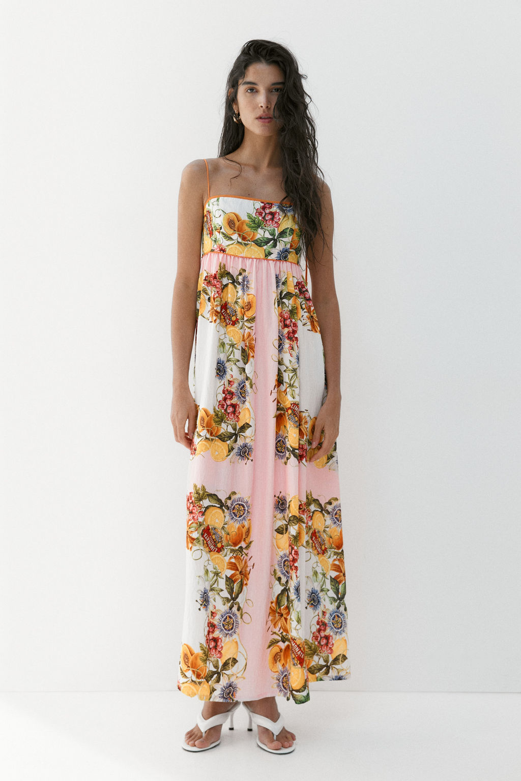 Vestido con tirantes de lazo - H&m фото 7