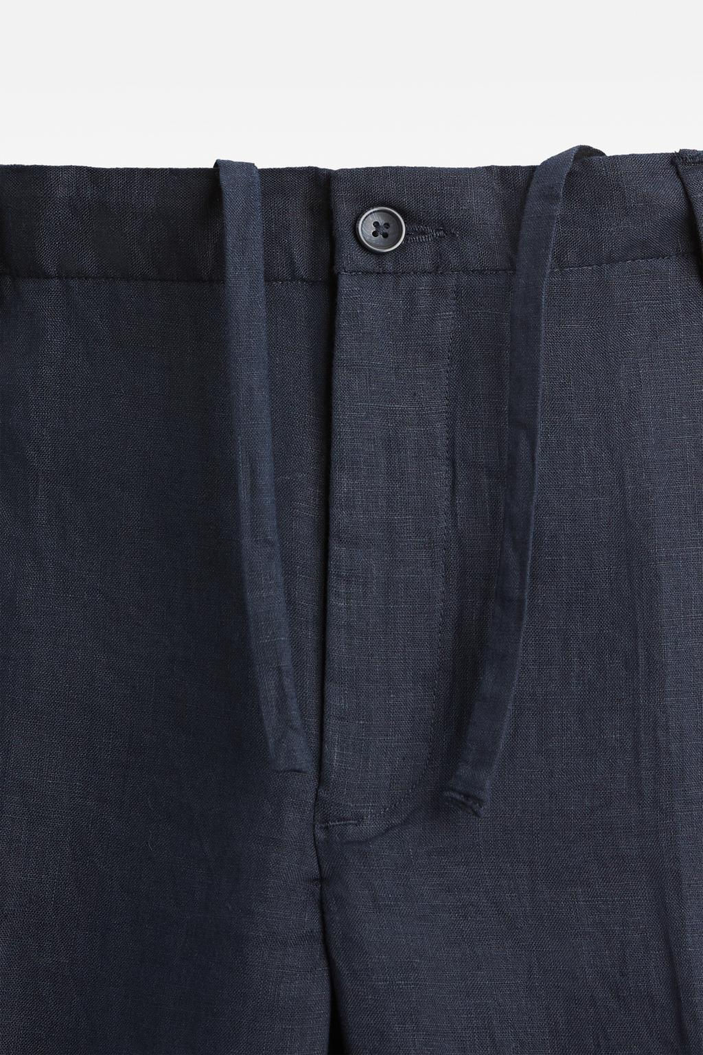 ZARA %100 KETEN PANTOLON  фото 16