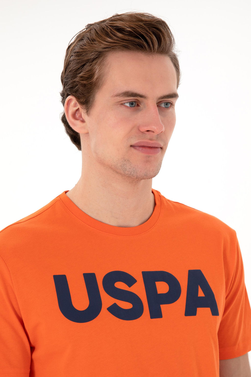 Erkek Regular Fit Bisiklet Yaka Nar _i_e_i Basic Ti__rt Sepette S_rpriz _ndirim - U.s. polo assn фото 2