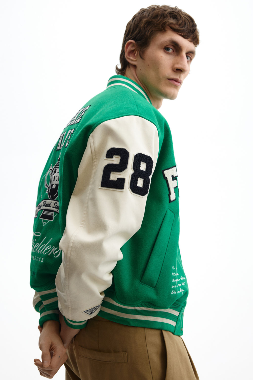 Chaqueta de b?isbol con motivos - H&m фото 7