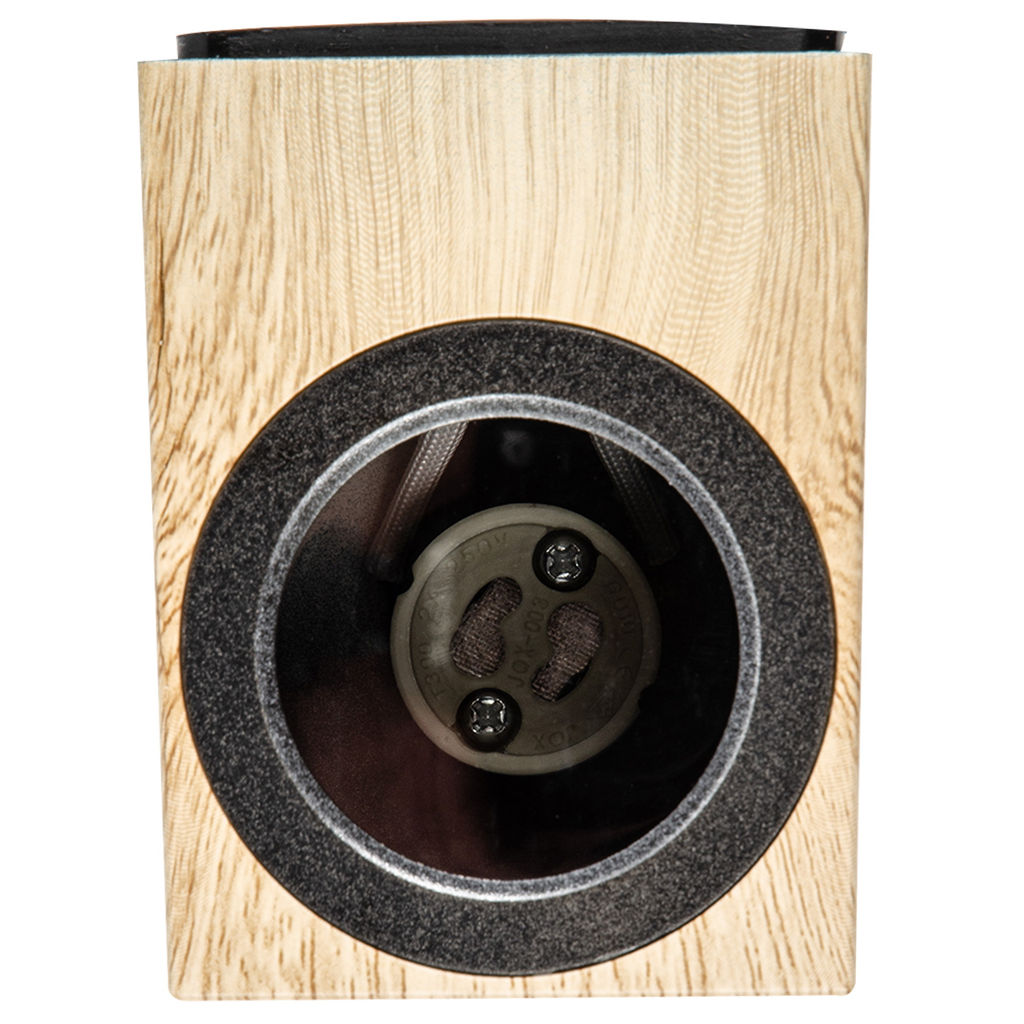 UUL-P41A 6W/GU10 IP65 PINE Светильник уличный, под лампу GU10. Архитектурный накладной. Цвет корпуса сосна. TM Uniel