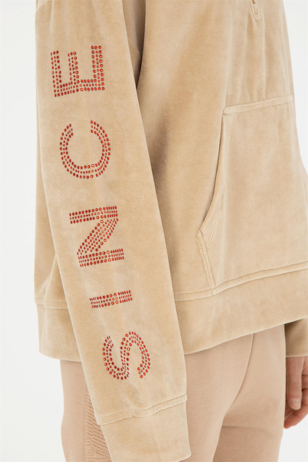 Женский свитшот песочного цвета - U.s. polo assn фото 7