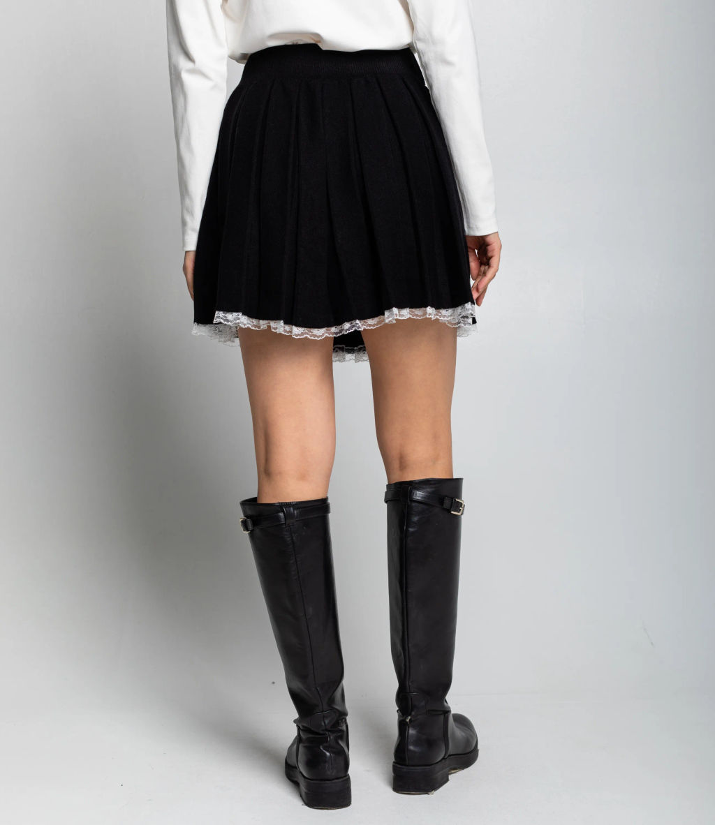 Юбка #КТ622 (4), чёрный