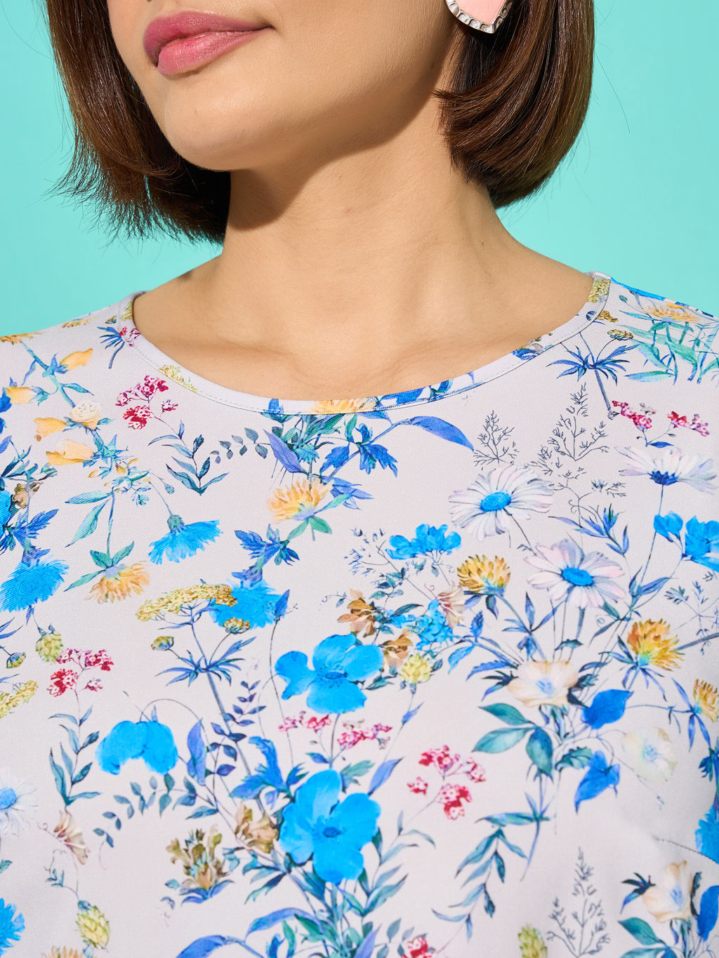 Блузка 0220-1а черный каменный - Aquarell фото 20