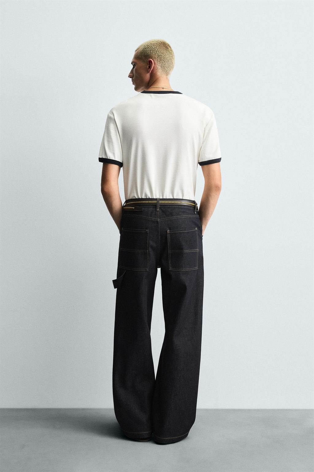 BAGGY FIT CARPENTER JEANS - Zara фото 3