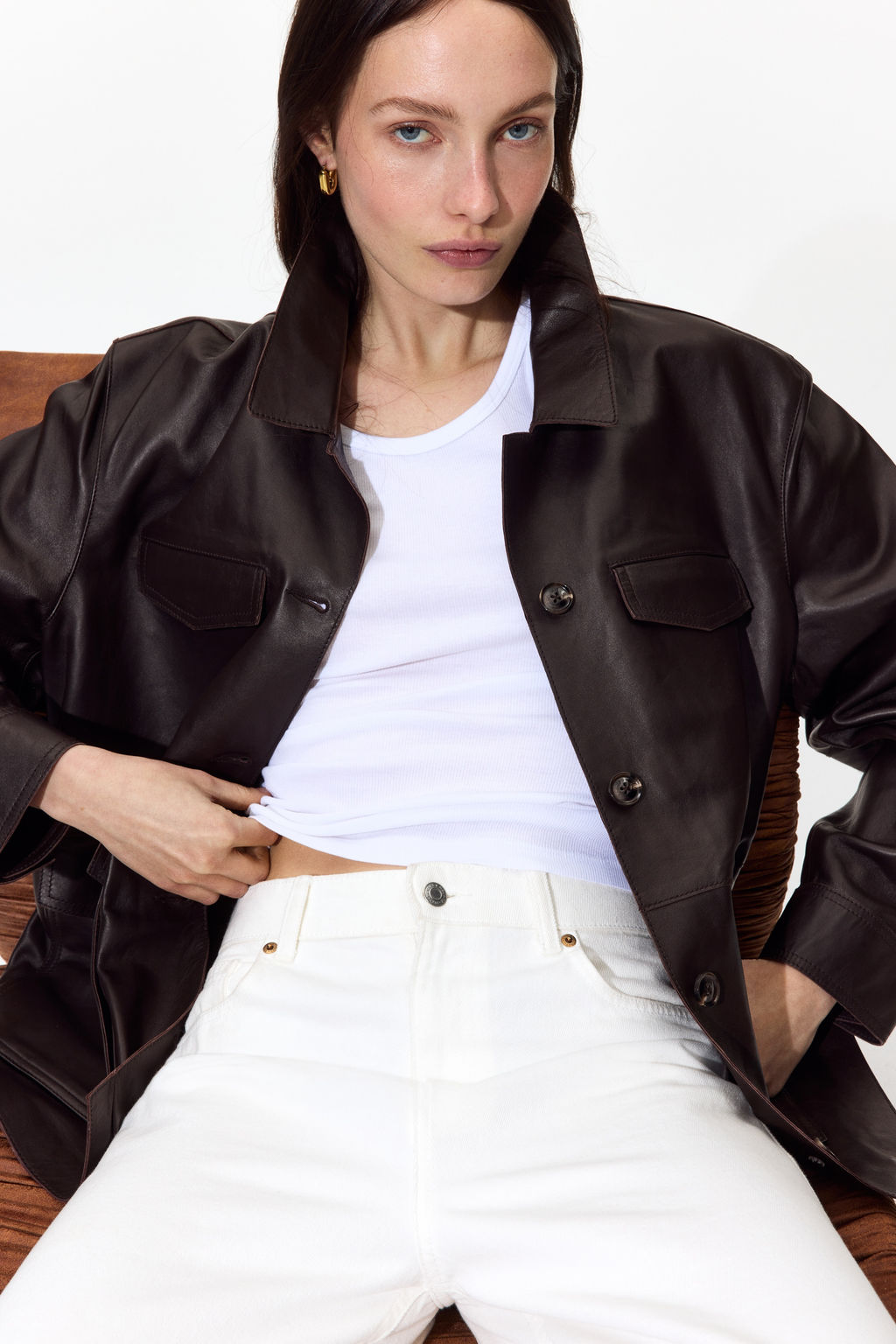 Chaqueta de piel - H&m фото 4