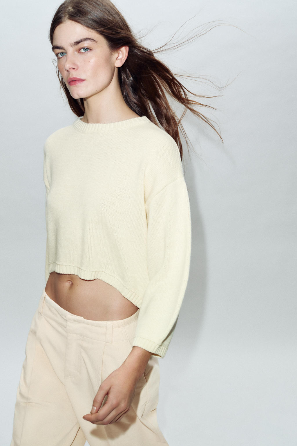 SHORT KNIT JUMPER - Zara фото 2