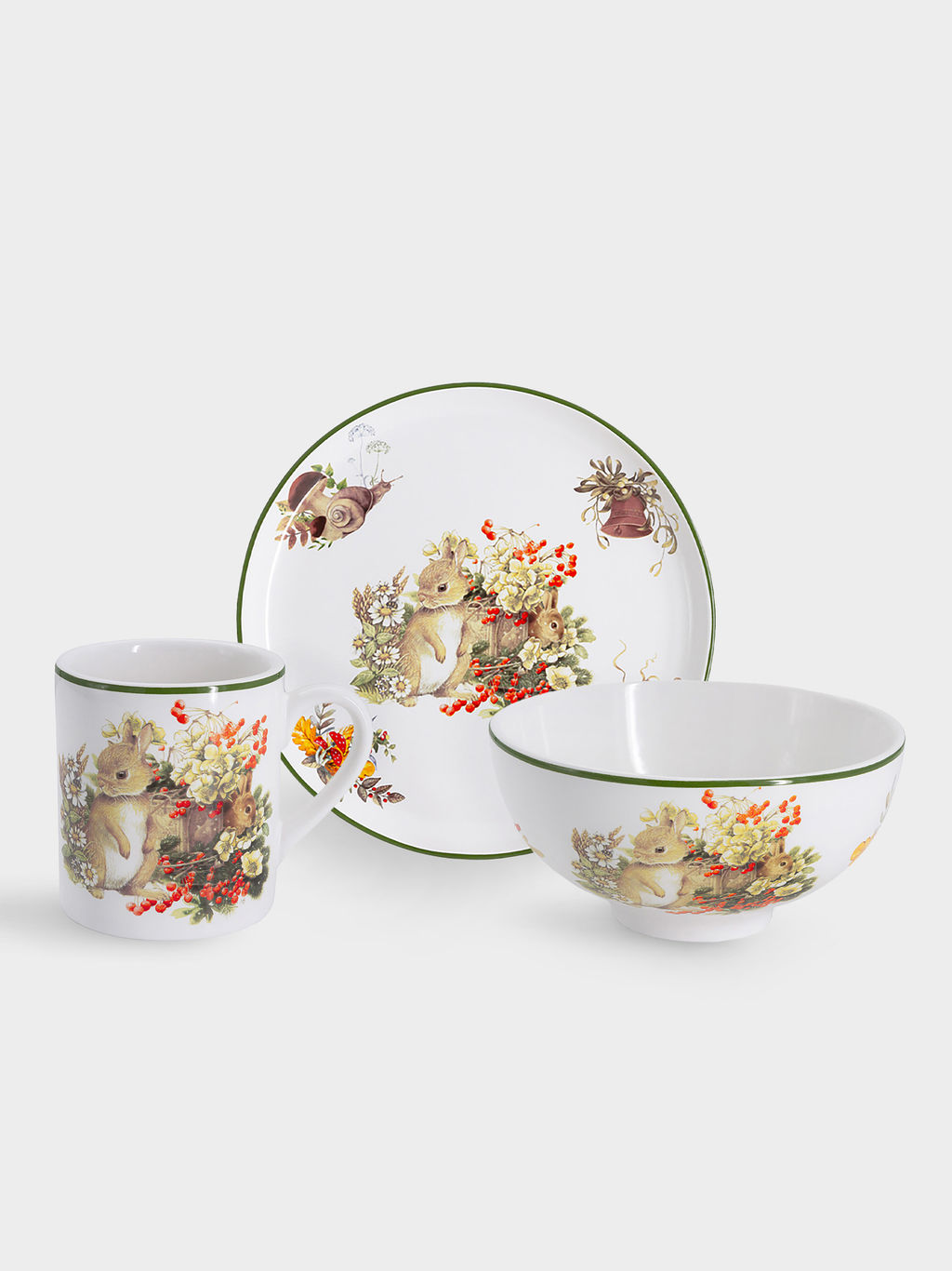 Набор их 3-х предметов Зайчата - Imari фото 8