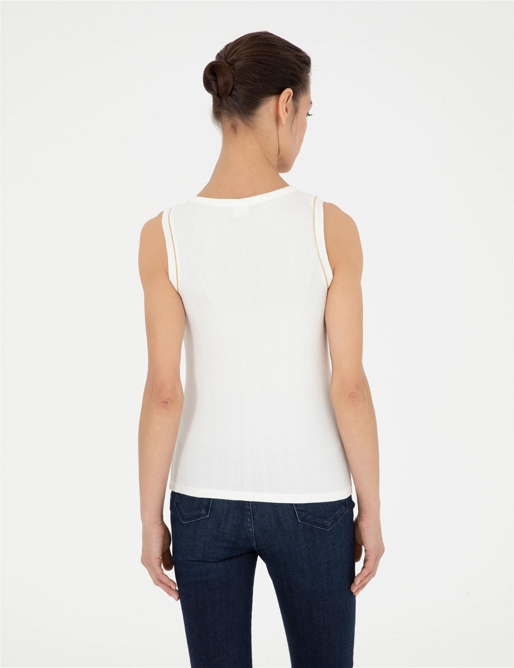 Beyaz Ex. Slim Fit Ti__rt