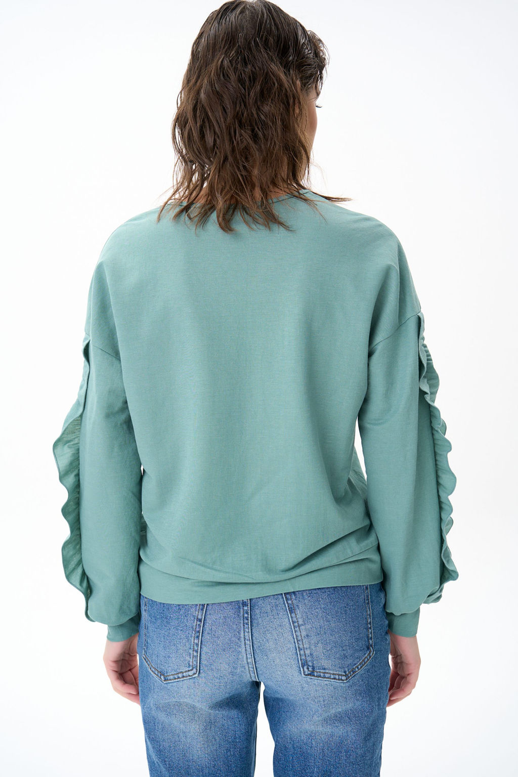 Свитшот Ния (шалфей) - Эльза фото 5