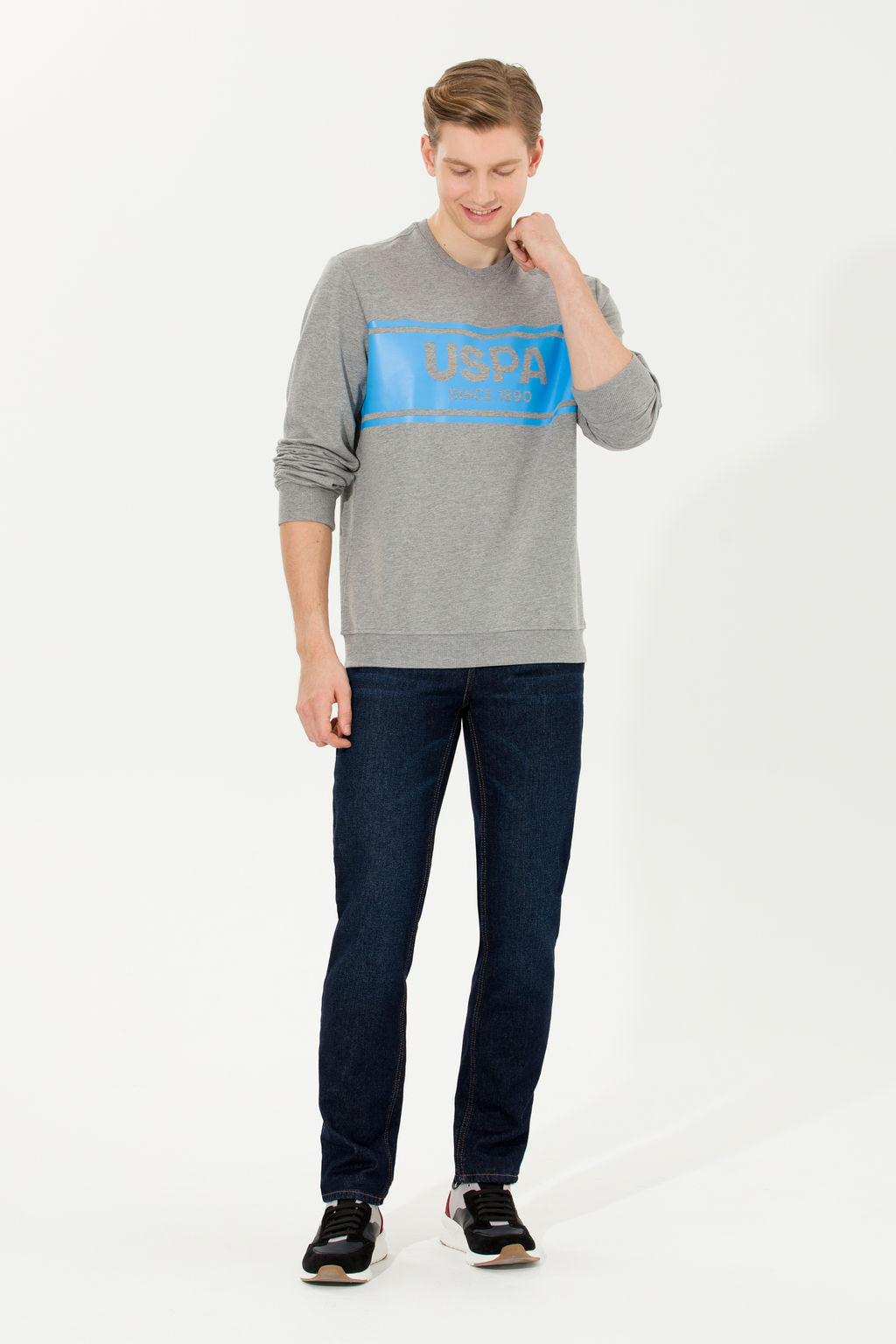 U. S. Polo Assn / Мужские синие джинсовые брюки - U.s. polo assn фото 15