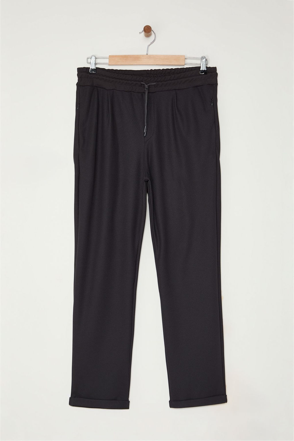 TRENDYOL MAN Antrasit Slim Fit Beli Baglamal? Lastikli Orme Rahat Pantolon TMNAW25PL00023 - Trendyolmilla фото 9