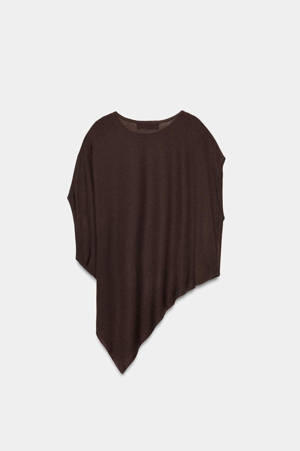 TOP ASIM?TRICO PUNTO / Marr?n - Zara фото 7