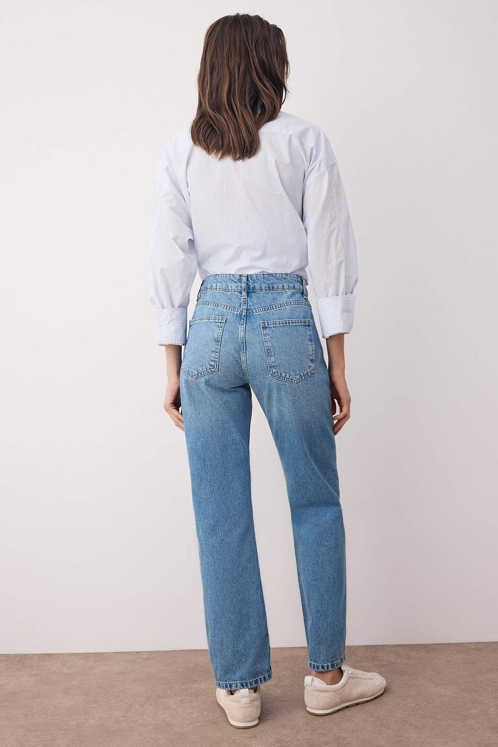Mavi Normal Bel Duz Paca Straight Jeans TWOAW26JE00061