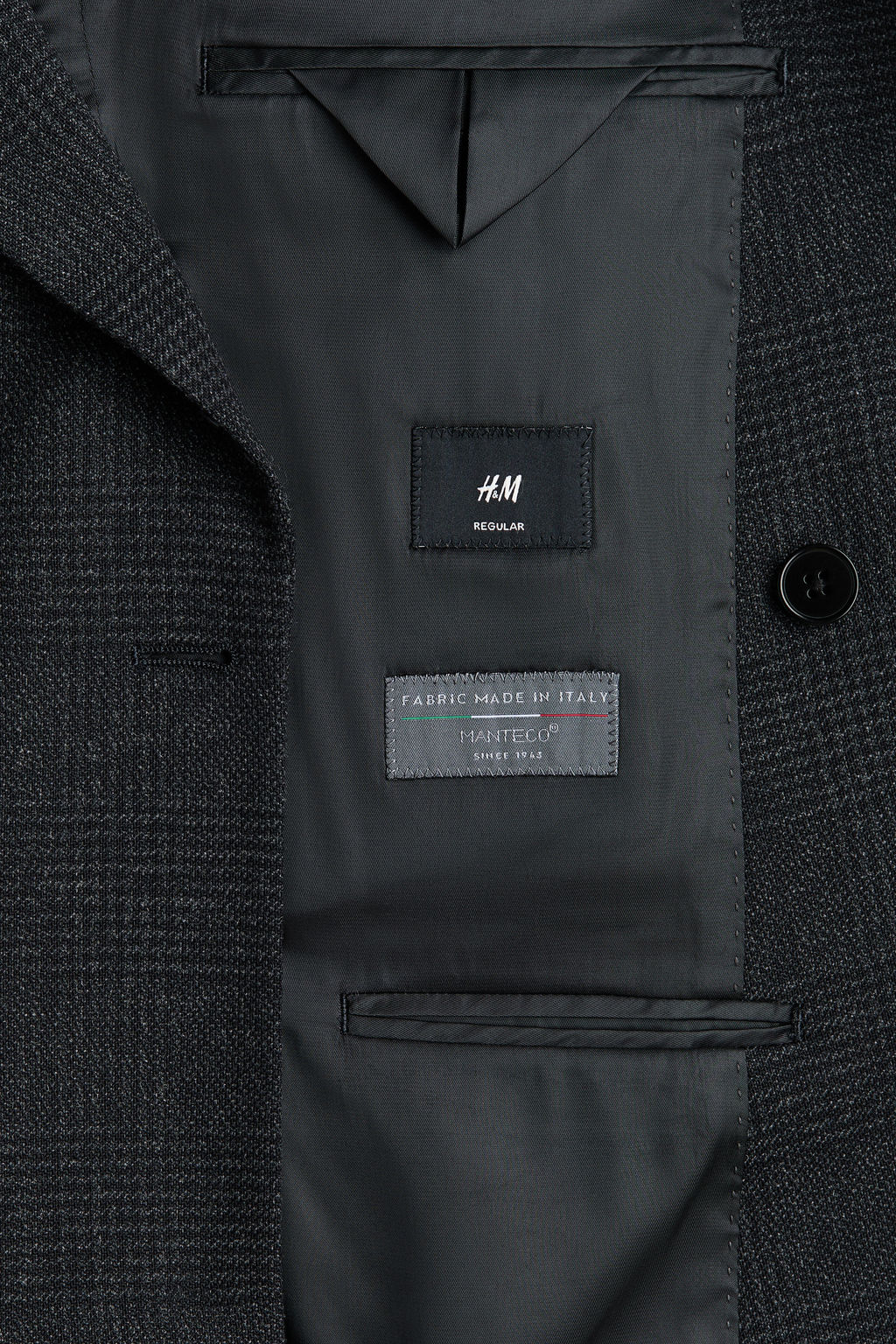 Regular Fit Wool-blend double-breasted jacket - H&m фото 11