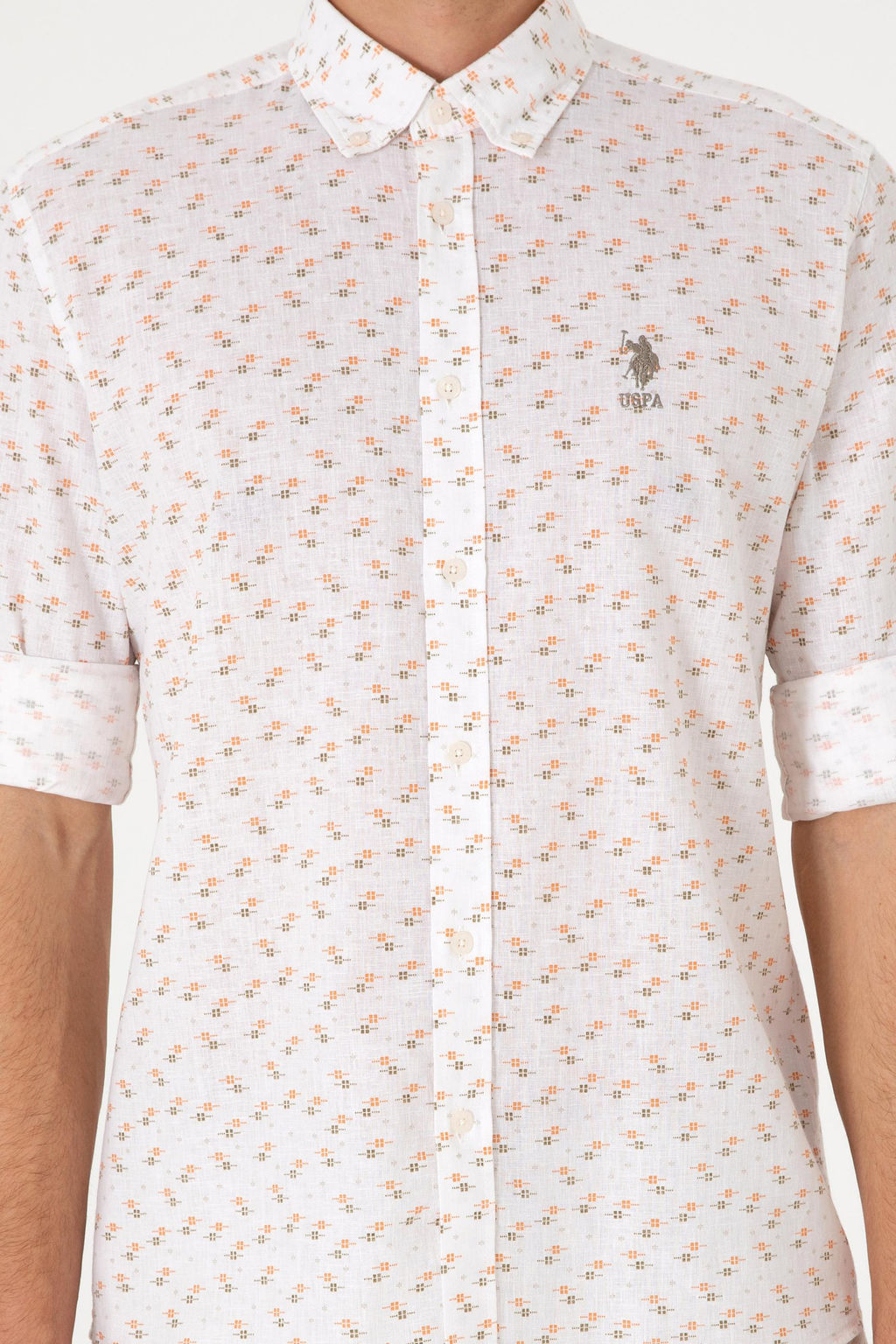 Erkek Haki Uzun Kollu G_mlek Sepette S_rpriz _ndirim - U.s. polo assn фото 6