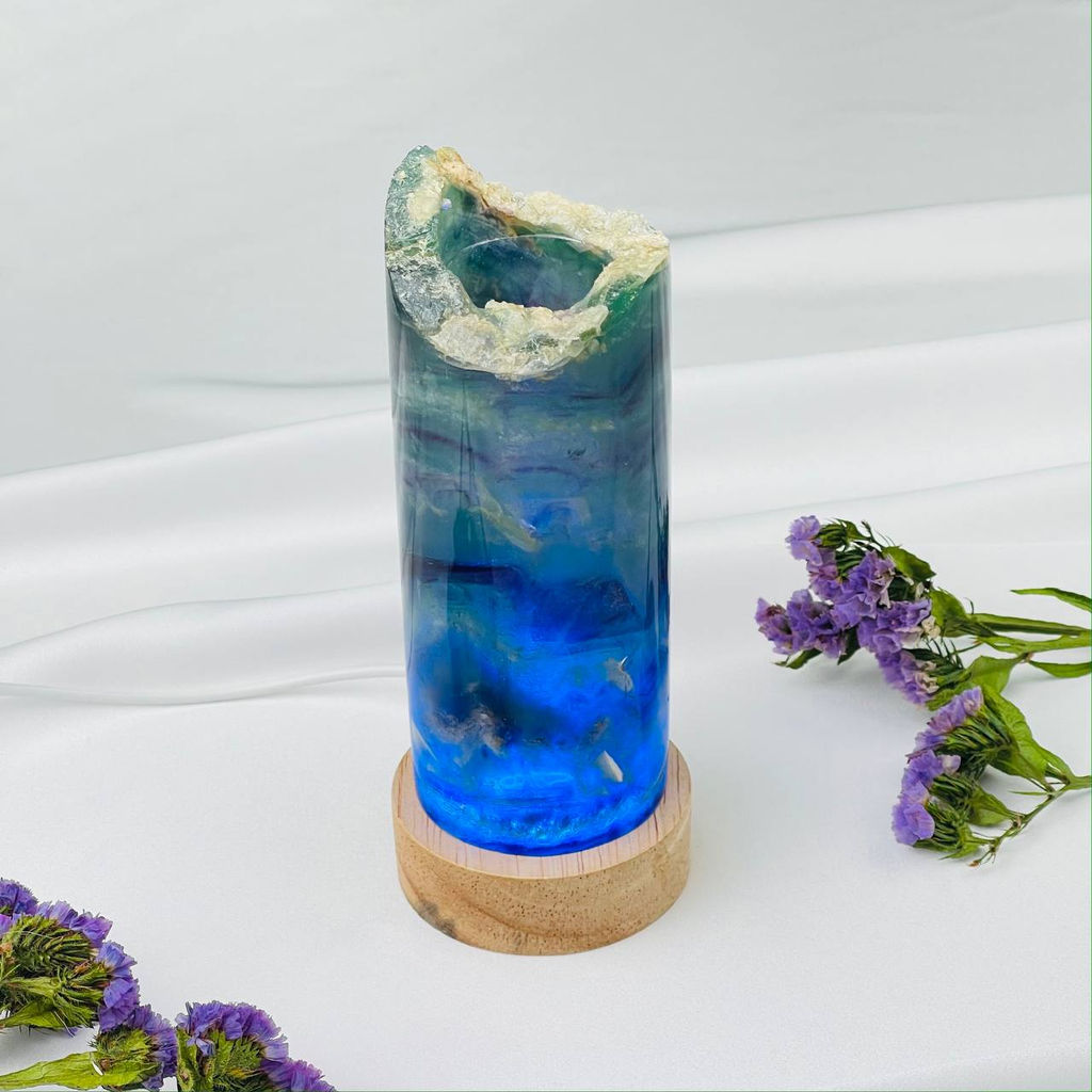 Лампа из Флюорита - Радуга самоцветов фото 4