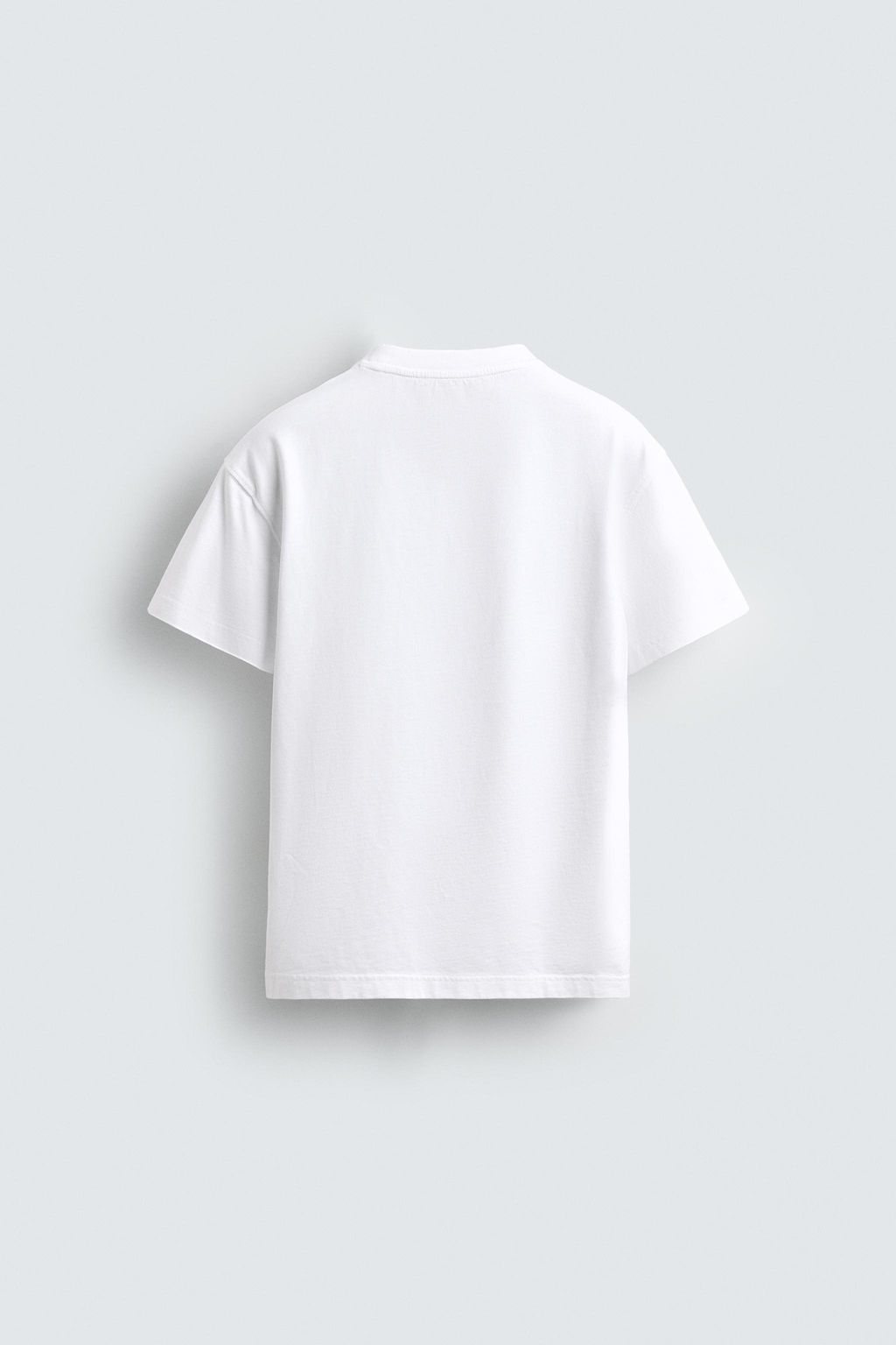 RELAXED FIT T-SHIRT WITH POCKET - Zara фото 8
