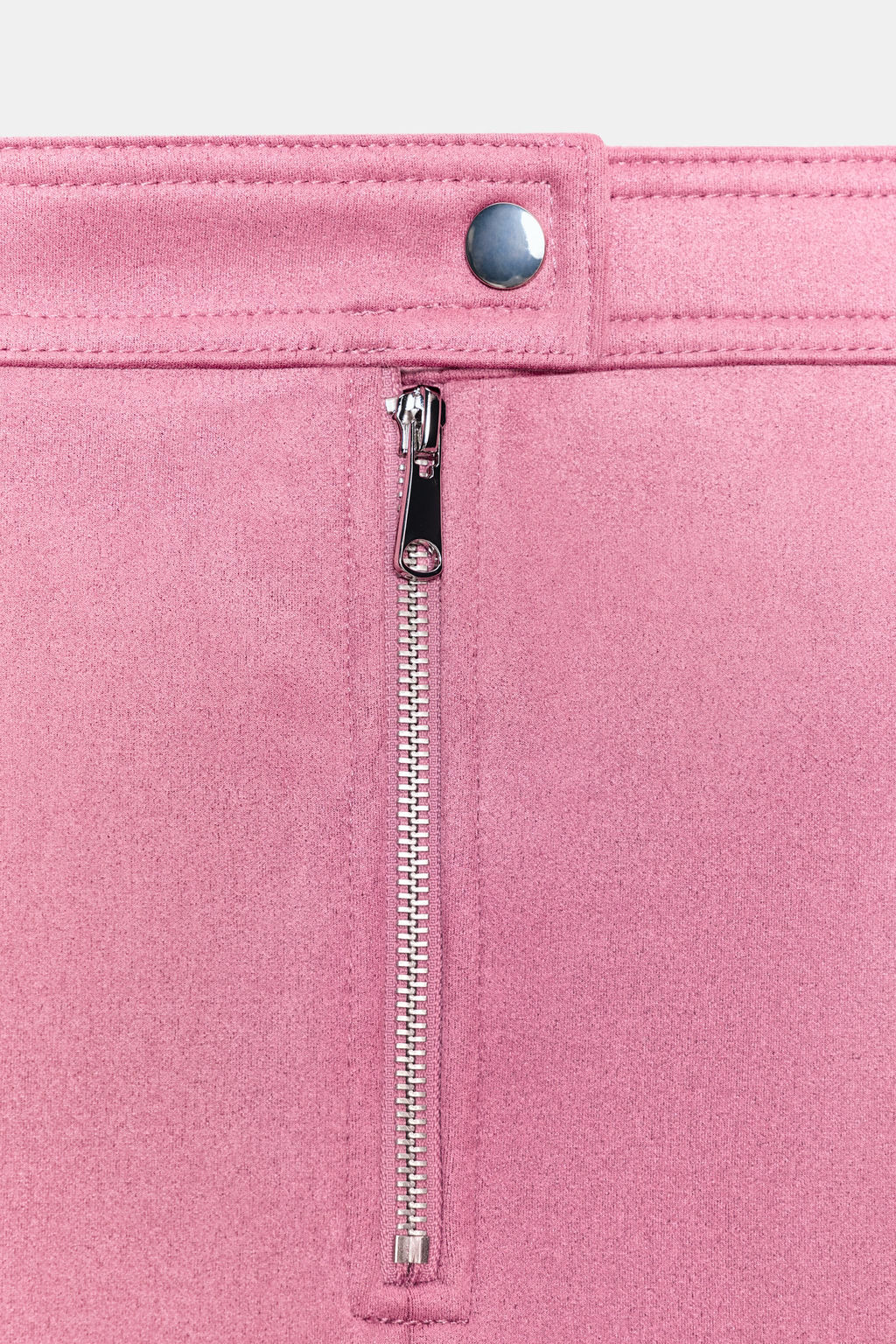 FALDA MIDI EFECTO ANTE / Lila - Zara фото 11