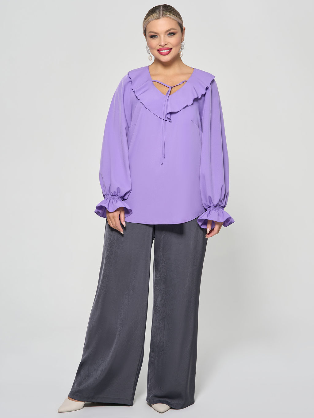 Блузка 0059-26 алый - Dora фото 167