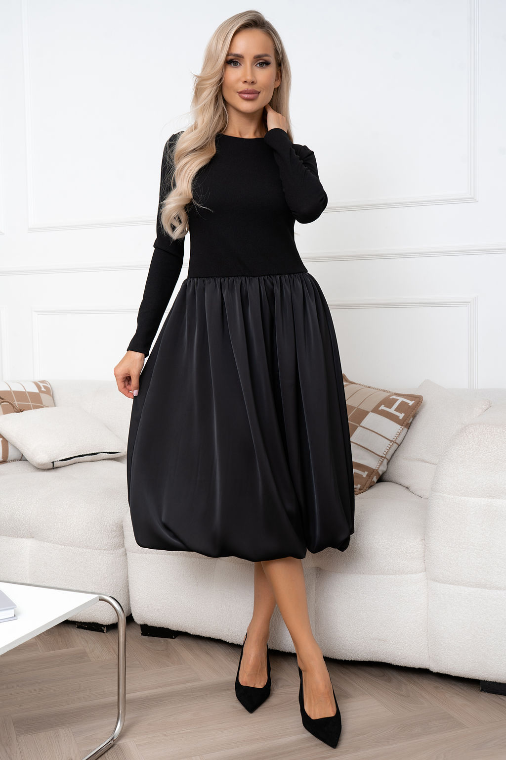 Платье Open Style 6347 черный