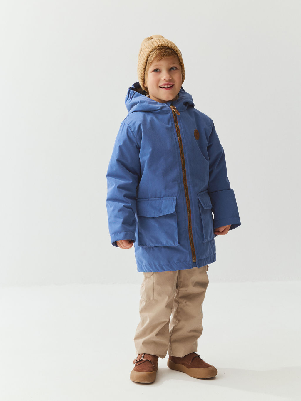 Брюки демисезонные Беж - Bungly фото 4