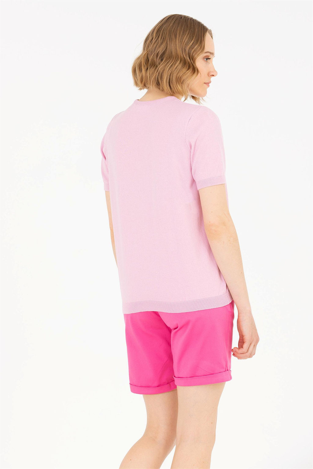 U. S. Polo Assn Женский свитер с круглым вырезом Магнолия - U.s. polo assn фото 12